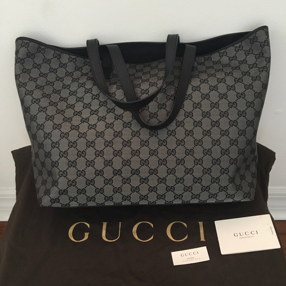 Authentic Gucci Monogram Tote
